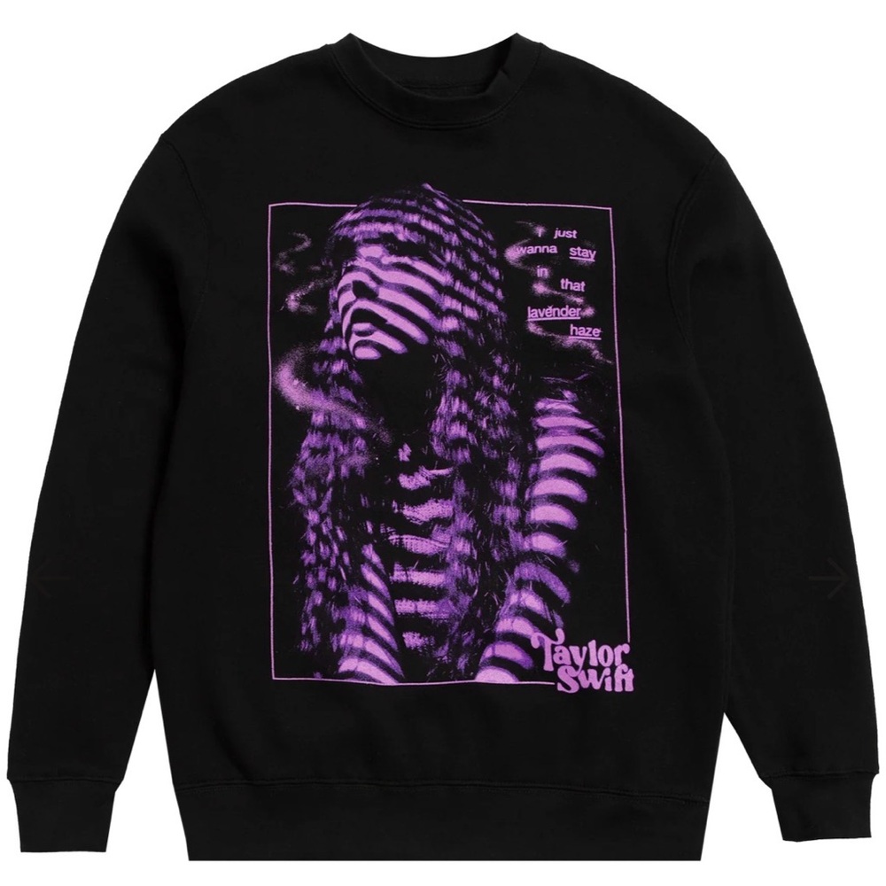 Taylor Swift The Eras Tour I Just Want To Stay Crewneck